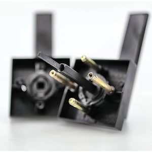 Probrico door lever interior mechanism back view