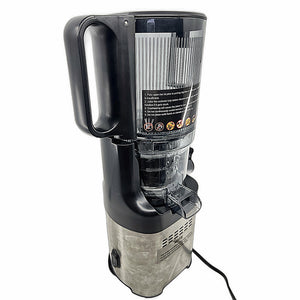 AMZCHEF Cold Press Juicer wide chute interior view