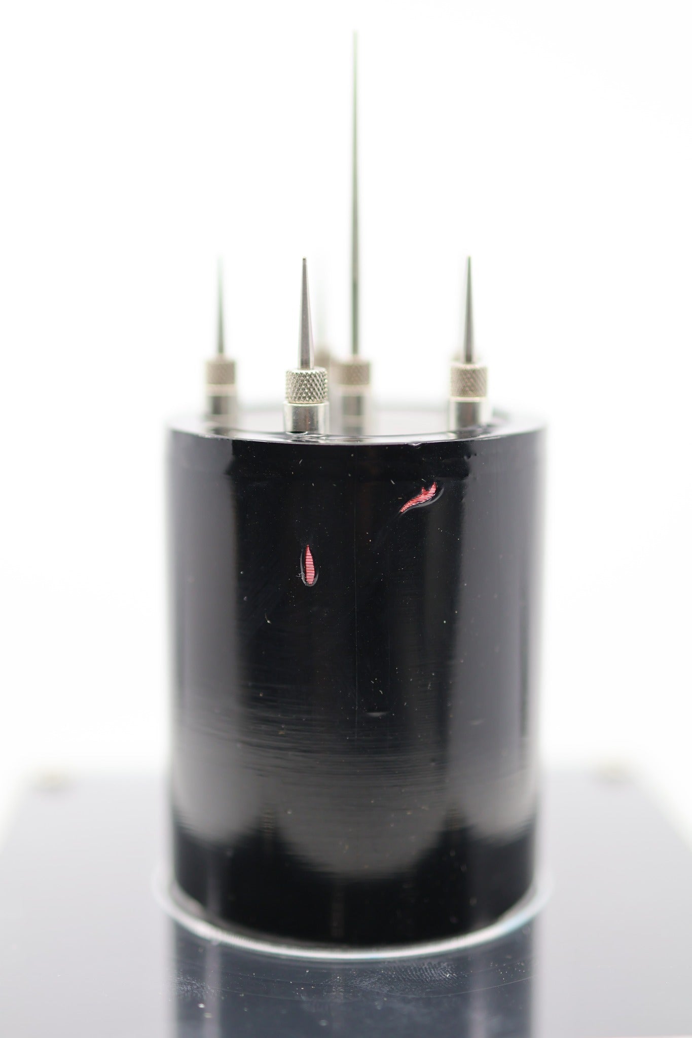 JZENT Tesla Coil JE-19 six discharge tips top view