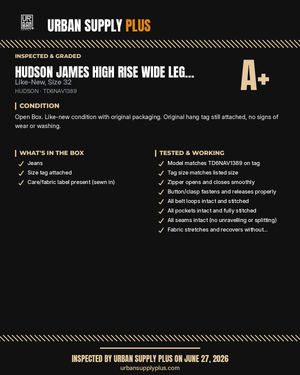 Urban Supply Plus diagnostic report — Grade A+