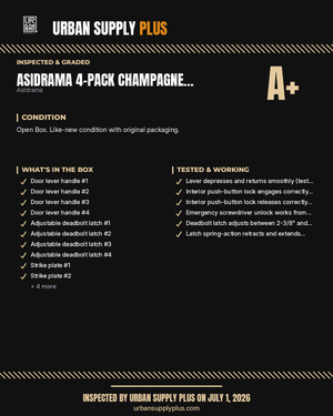 Urban Supply Plus diagnostic report — Grade A+