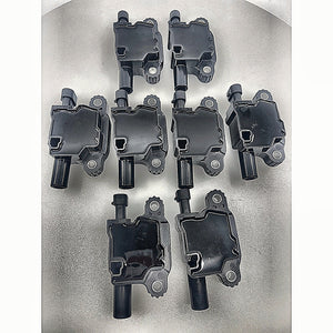 YEHERIT UF413 Ignition Coil Kit — 8pc Coils, Wires & Plugs