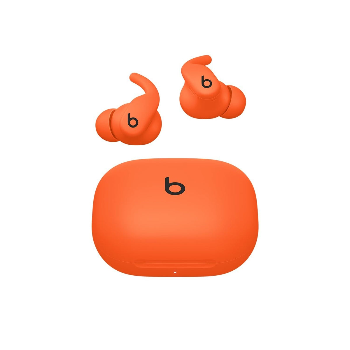 Stock photo – Beats Powerbeats Fit Wireless ANC Earbuds Spark Orange Open Box