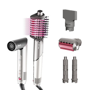 Stock photo – Shark FlexFusion HD641 Ceramic Air Styler Metallic Mist Compact Like New