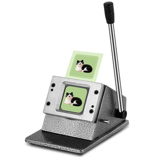 Saladulce Square Paper Punch Cutter side angle view