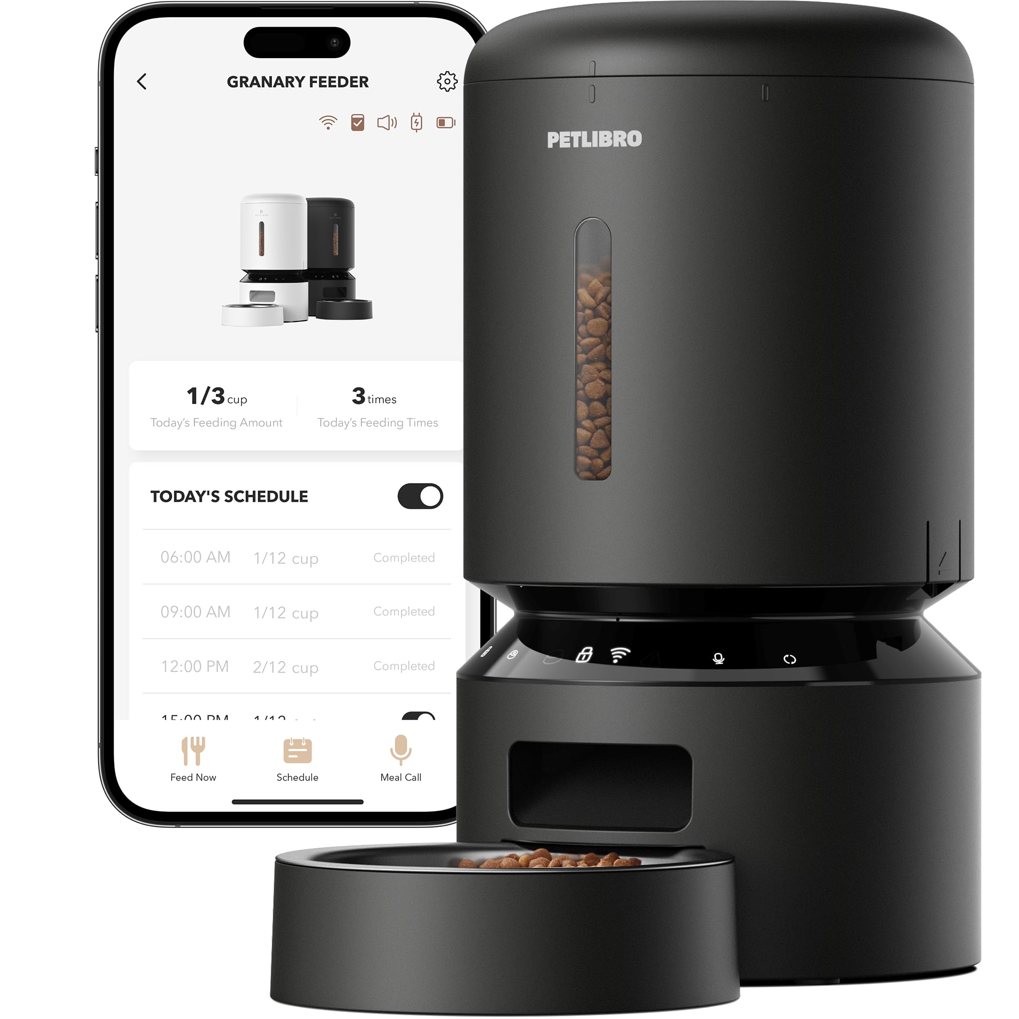 PETLIBRO Granary Smart Feeder box back features