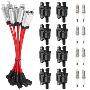 YEHERIT UF413 ignition coil kit spark plug wires sealed bag